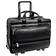 McKlein Franklin | 17” Leather Detachable-Wheeled Laptop Case - Black